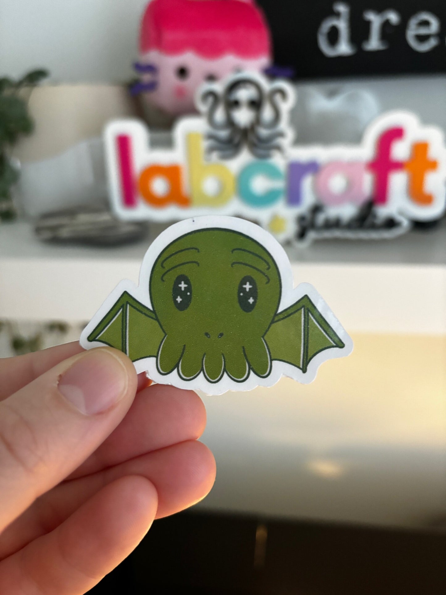 Kawaii Cthulhu Sticker