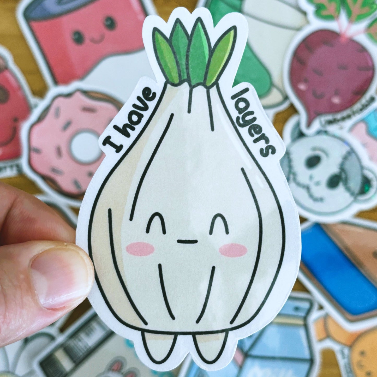 I Have Layers Sticker