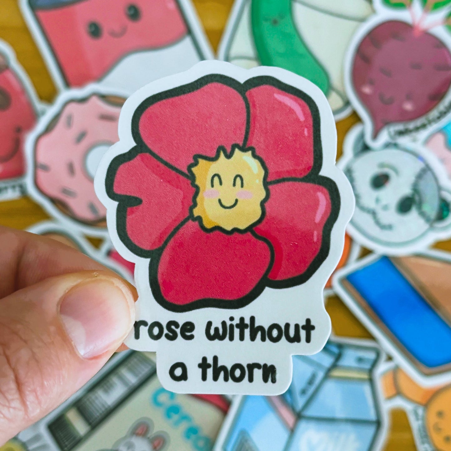 Rose Without a Thorn Sticker