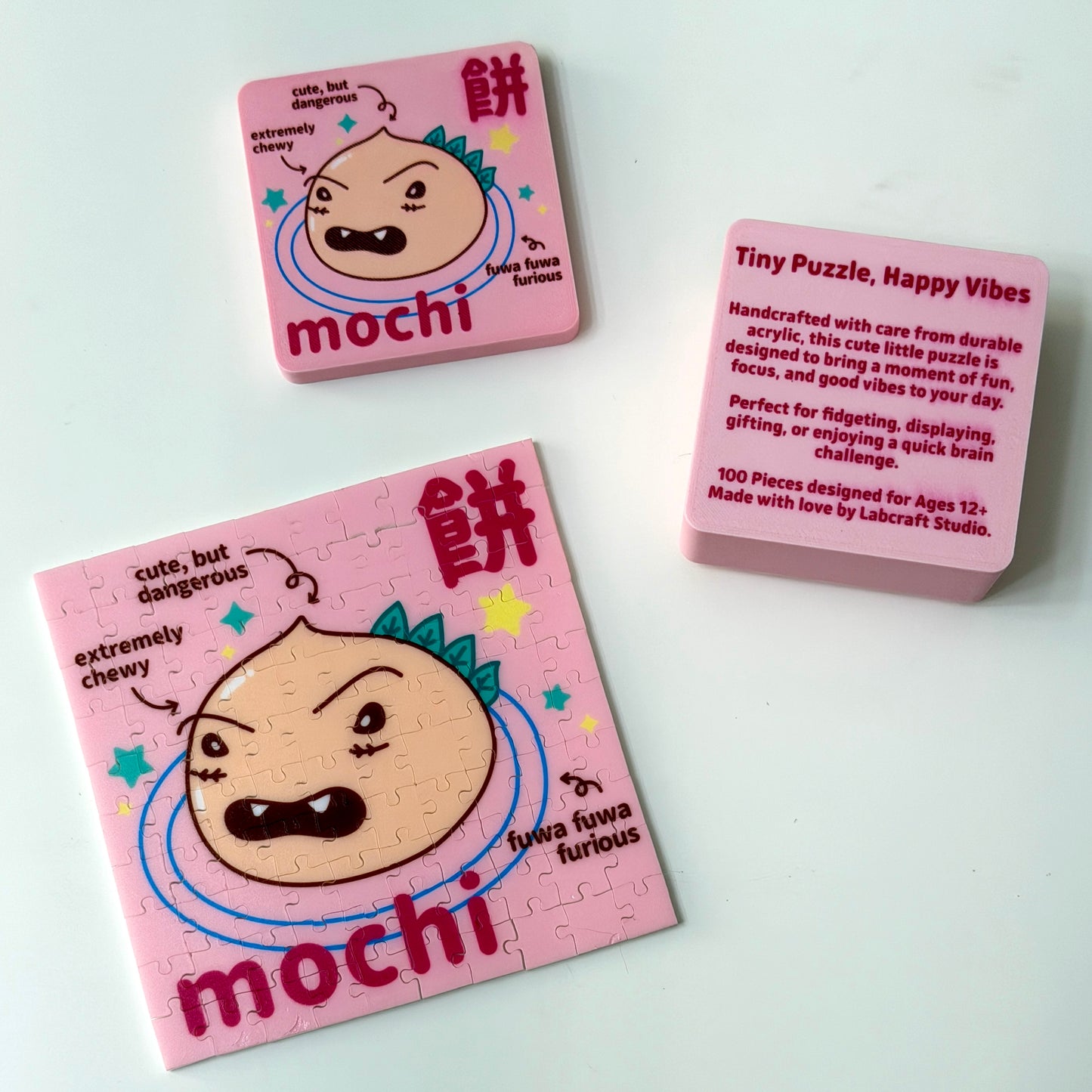 Coffeehouse Mochi Monster Tiny Fidget Puzzle